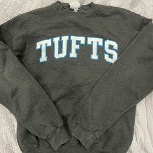 Tufts Champion Sweatshirt in Gray